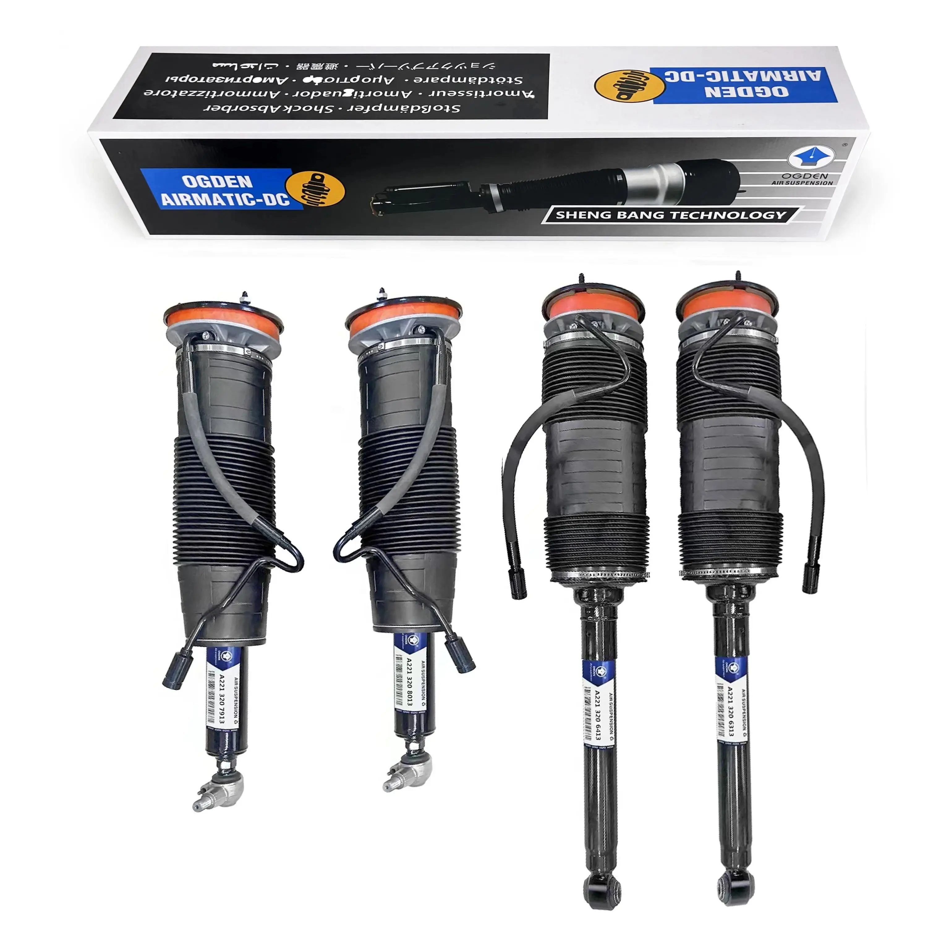 OGDEN 4X Front Rear Hydraulic Shocks Struts For Mercedes-Benz S-CLASS W221 2213208313 2213208413 2213208513 2213208613
OGDEN 4X Front Rear Hydraulic Shocks Struts For Mercedes-Benz S-CLASS W221 2213208313 2213208413 2213208513 2213208613
