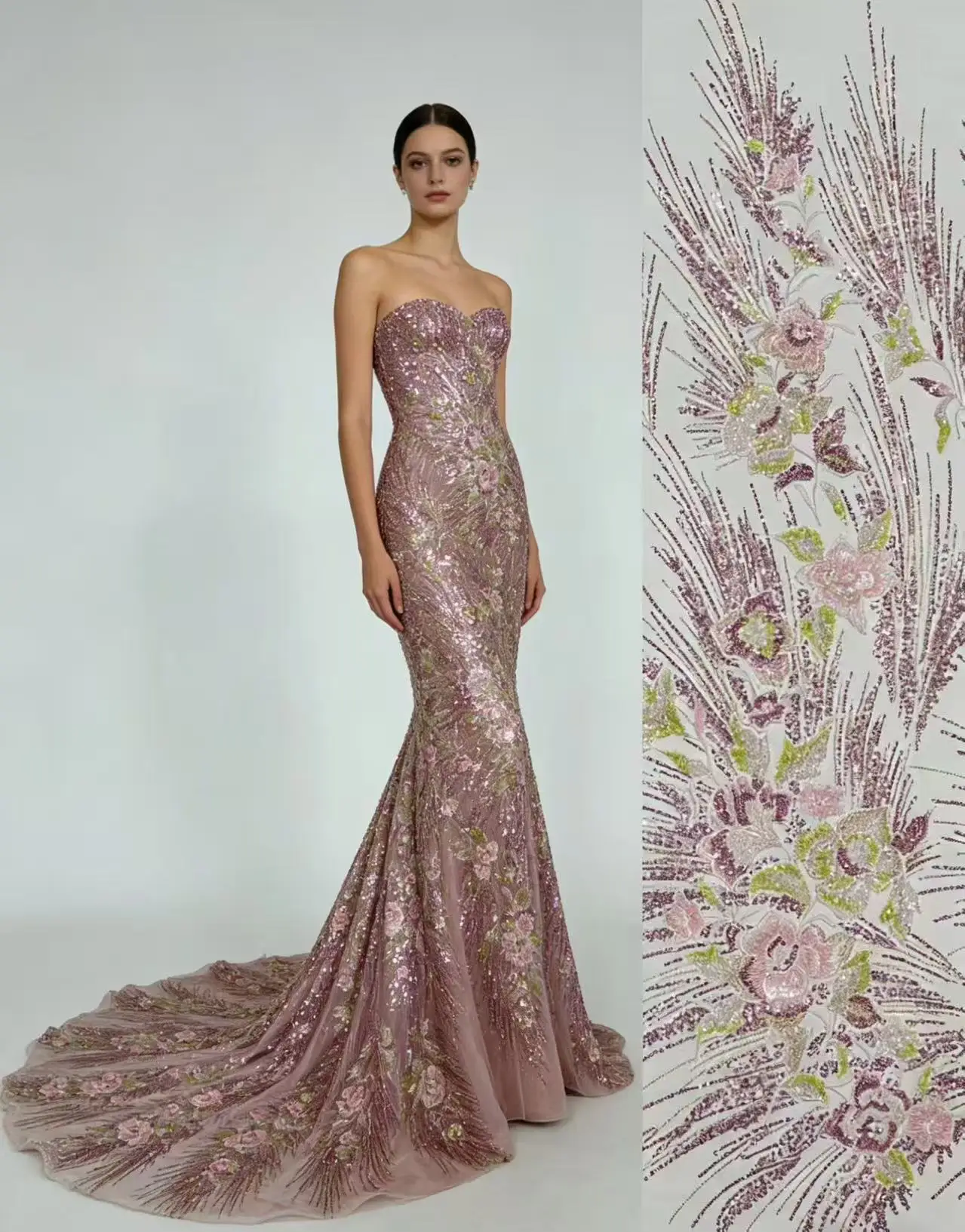 Luxury French Tulle Net Lace With Sequins And Beads African Nigerian Embroidered Lace Fabric Lace Fabric For Dress Sewing
Luxury French Tulle Net Lace With Sequins And Beads African Nigerian Embroidered Lace Fabric Lace Fabric For Dress Sewing