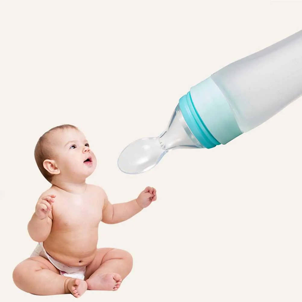 1Pcs Silicone Baby Feeding Bottle Soft Infant Feeder Squeezing Training Rice Spoon Food Supplement Feeder Baby Tableware Tools
1Pcs Silicone Baby Feeding Bottle Soft Infant Feeder Squeezing Training Rice Spoon Food Supplement Feeder Baby Tableware Tools