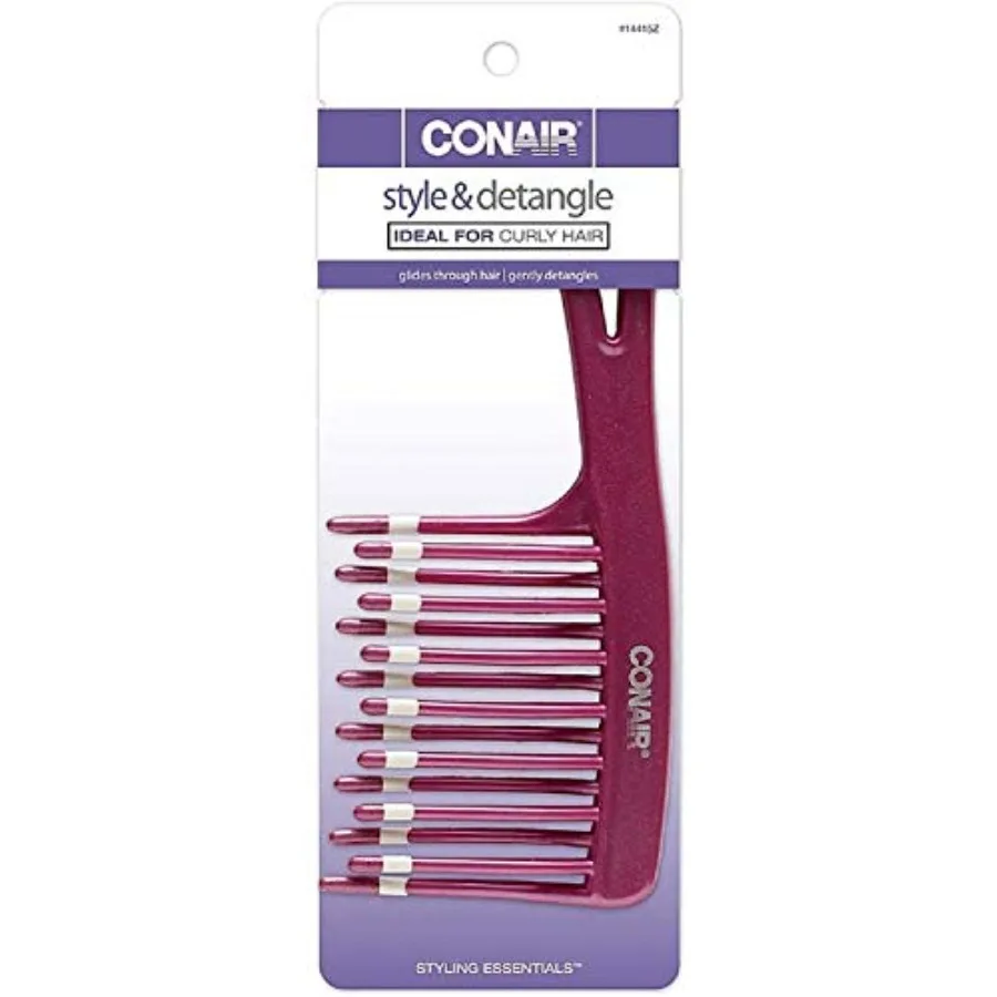 Conair Comb Detngle Size Ea, Pack of 2
Conair Comb Detngle Size Ea, Pack of 2