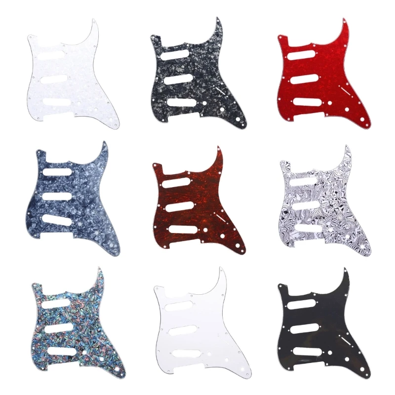 Electric Guitar Pickguard Scratch Plate Multi-color-St Scratch Plate for Players
Electric Guitar Pickguard Scratch Plate Multi-color-St Scratch Plate for Players