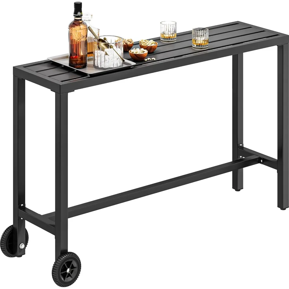 Outdoor Bar Table, 39" Outdoor Patio Bar Table, Weatherproof & Sturdy Bar Height Table for Balcony, Garden, Yard, Pools
Outdoor Bar Table, 39" Outdoor Patio Bar Table, Weatherproof & Sturdy Bar Height Table for Balcony, Garden, Yard, Pools