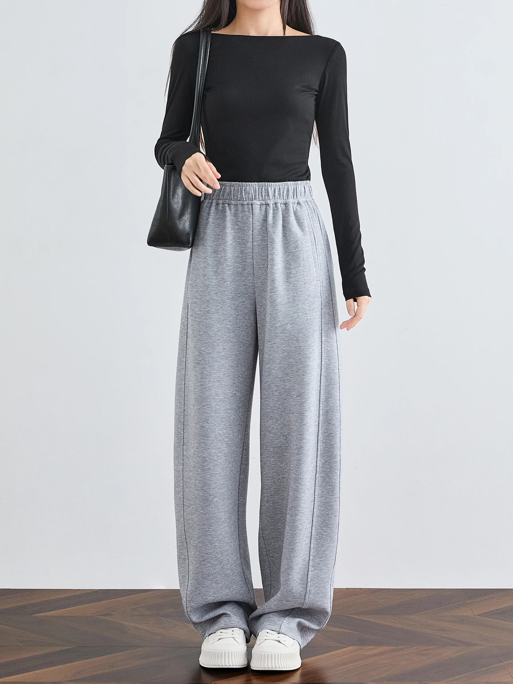 ey High Waist Wide Leg Casual Pants Women's Spring Faion Elastic Waist Loose Fit Trousers Drapey Comfortable Spor Pants
ey High Waist Wide Leg Casual Pants Women's Spring Faion Elastic Waist Loose Fit Trousers Drapey Comfortable Spor Pants