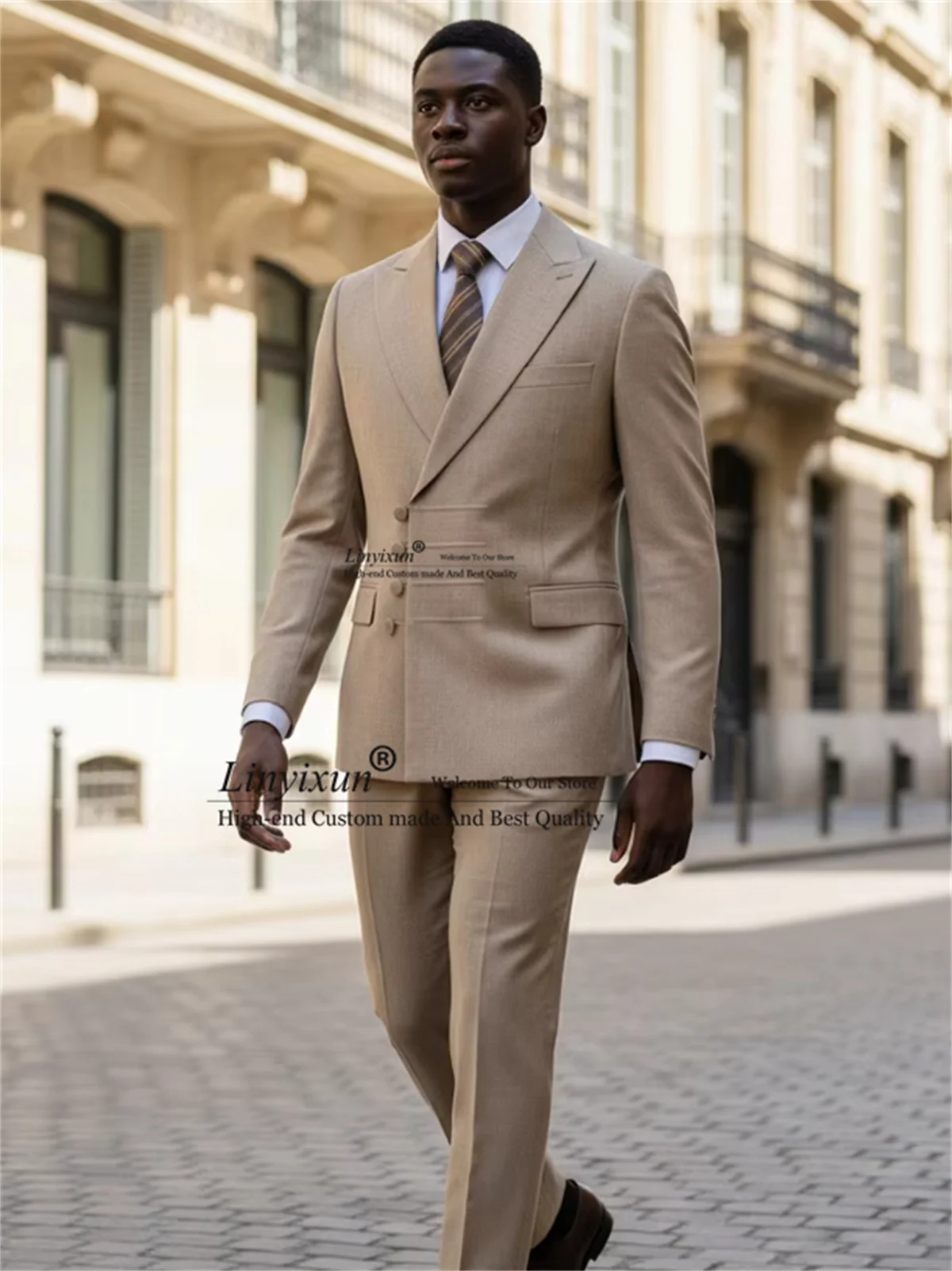 Customized Man Suit for Wedding Slim Double Breast Multiple Buttons Casual Business Office Man 2 Piece Groom Tuxedo Outfit Set
Customized Man Suit for Wedding Slim Double Breast Multiple Buttons Casual Business Office Man 2 Piece Groom Tuxedo Outfit Set