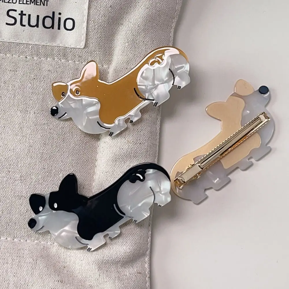 Personalized Animal Corgi Hair Clip Cartoon Creative Acetate Puppy Hair Claw Headwear Fashion Dog Hairpin Girls
Personalized Animal Corgi Hair Clip Cartoon Creative Acetate Puppy Hair Claw Headwear Fashion Dog Hairpin Girls