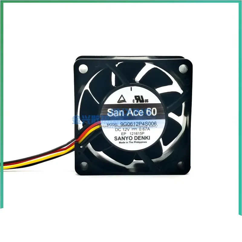 Новый оригинальный SanAce60 9G0612P4S006 6025 6 см 12 В 0,67 А 4-проводной охлаждающий вентилятор с ШИМ-контролем температуры
Новый оригинальный SanAce60 9G0612P4S006 6025 6 см 12 В 0,67 А 4-проводной охлаждающий вентилятор с ШИМ-контролем температуры