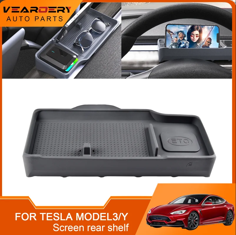 Чехол для хранения Tesla Model 3 Y за экраном, органайзер для приборной панели, скрытый Держатель салфеток, нескользящий коврик, кронштейн для телефона, аксессуары
Чехол для хранения Tesla Model 3 Y за экраном, органайзер для приборной панели, скрытый Держатель салфеток, нескользящий коврик, кронштейн для телефона, аксессуары