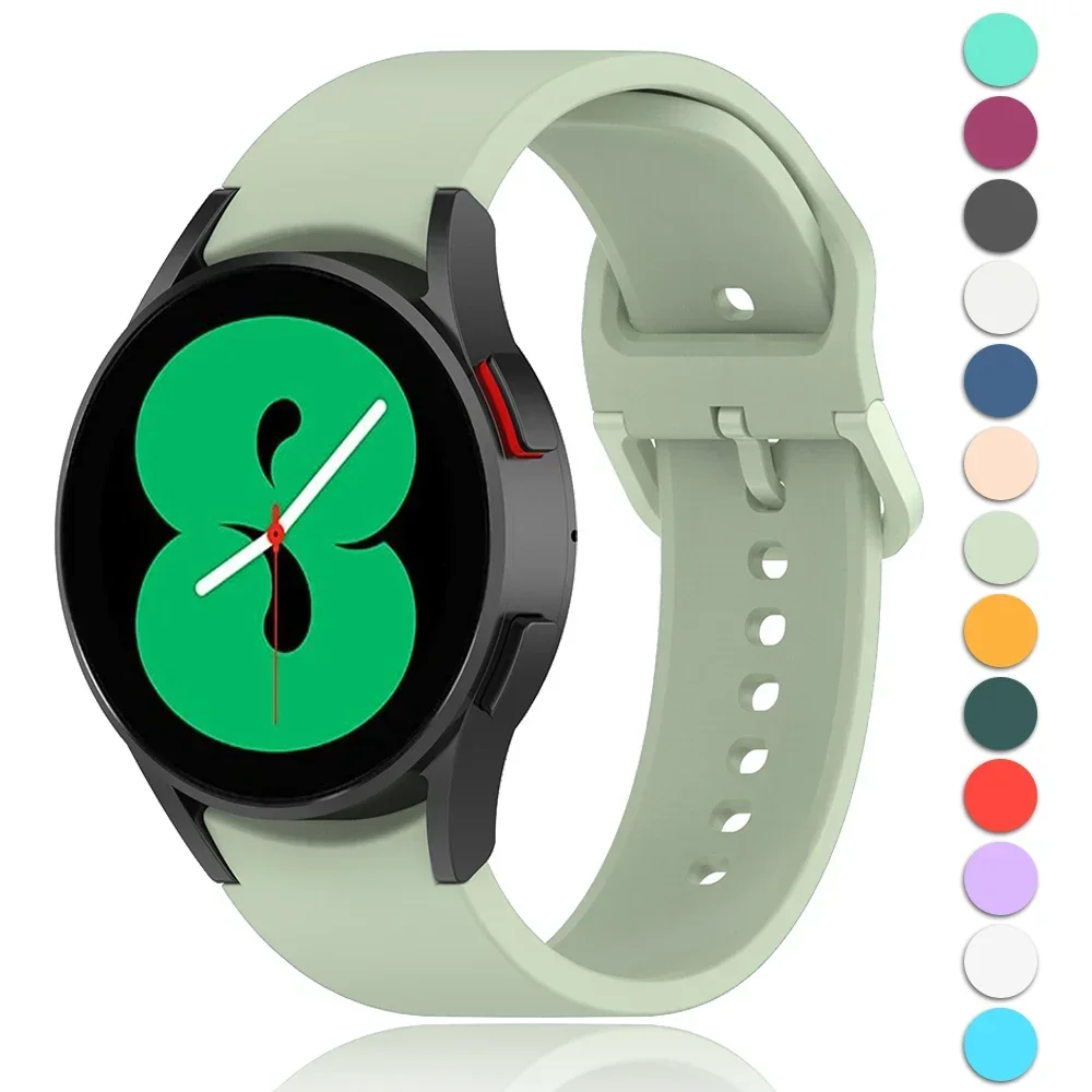 Silicone Band for Samsung Galaxy Watch 5 Pro Watch 4 40MM 44mm Sport Bracelet for Galaxy Watch 4 Classic 42mm 46mm Smart Correa
Silicone Band for Samsung Galaxy Watch 5 Pro Watch 4 40MM 44mm Sport Bracelet for Galaxy Watch 4 Classic 42mm 46mm Smart Correa