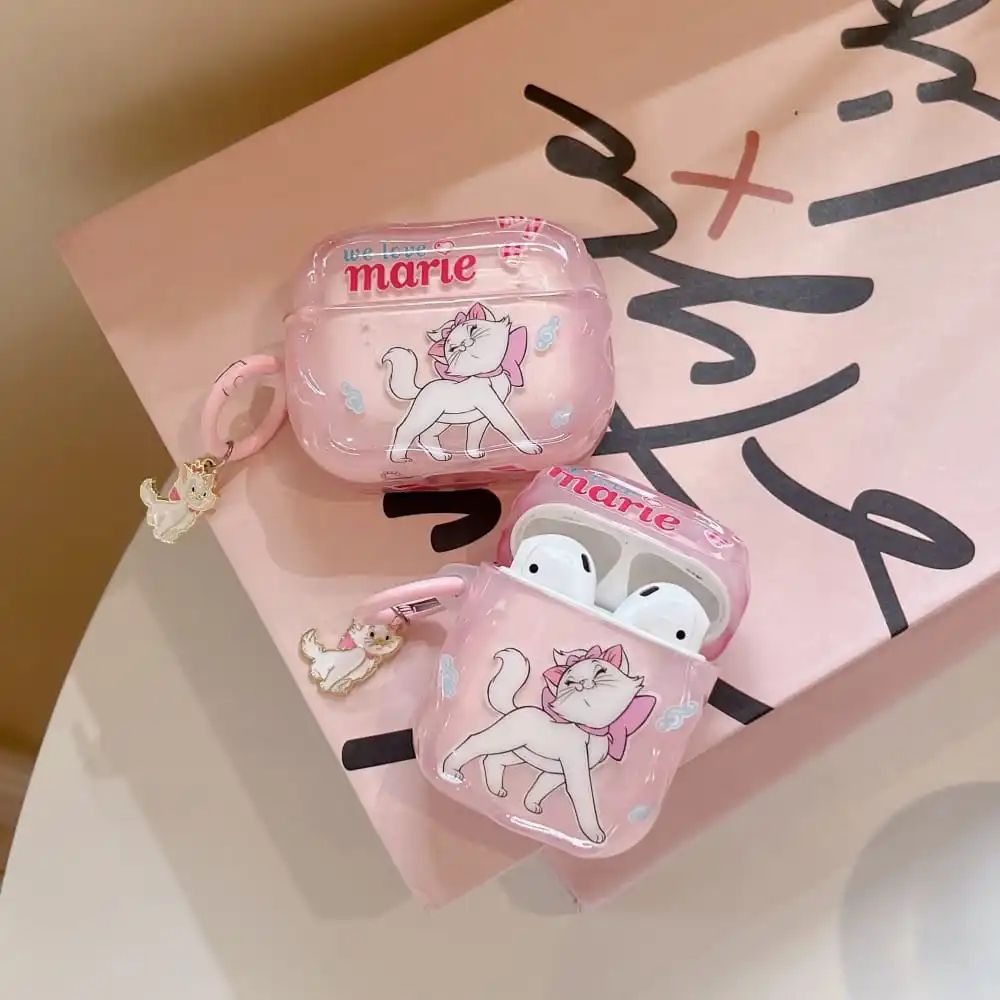 Защитный чехол для наушников с милым мультяшным аниме Role Marie для AirPods 1 2 3 Pro 2rd, горячая распродажа, мягкий милый защитный чехол от падения
Защитный чехол для наушников с милым мультяшным аниме Role Marie для AirPods 1 2 3 Pro 2rd, горячая распродажа, мягкий милый защитный чехол от падения