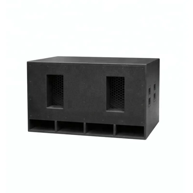Dual 18-Inch Passive Subwoofer, 1800W RMS, with Massive 5-inch (125mm) Voice Coils for Concerts and Touring - LA218B
Dual 18-Inch Passive Subwoofer, 1800W RMS, with Massive 5-inch (125mm) Voice Coils for Concerts and Touring - LA218B