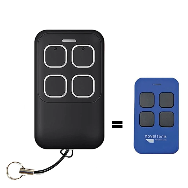 Compatible with NOVELFORIS 433.92MHz Garage Door Remote Control Handheld Transmitter