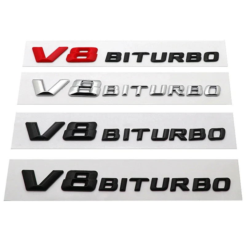 Car Rear Trunk Side Body Emblem Sticker for Mercedes Benz V8 BITURBO 2014-2016 W211 W212 W200 CLA CLS GLK G500 E320 Accessories
Car Rear Trunk Side Body Emblem Sticker for Mercedes Benz V8 BITURBO 2014-2016 W211 W212 W200 CLA CLS GLK G500 E320 Accessories