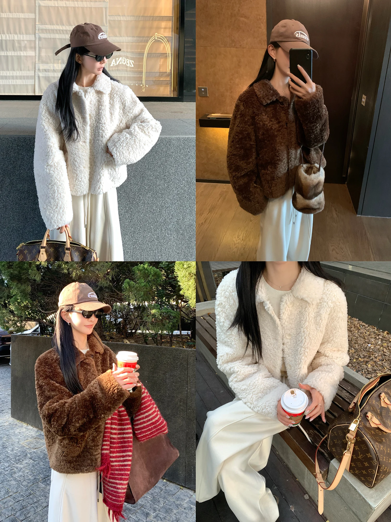 Warmth Faionable Retro Lapel ort Coat Women's Inteated Lamb Fur Jaet Stand Fit Commute Sle Wool And Polyester
Warmth Faionable Retro Lapel ort Coat Women's Inteated Lamb Fur Jaet Stand Fit Commute Sle Wool And Polyester