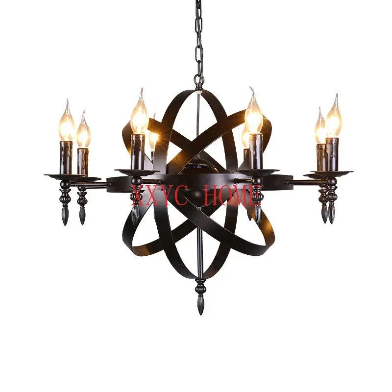 Nordic Chandelier Bedroom Creative Personalized Lamps Dining Room/Living Room European-Style Iron Retro Bar Counter
Nordic Chandelier Bedroom Creative Personalized Lamps Dining Room/Living Room European-Style Iron Retro Bar Counter