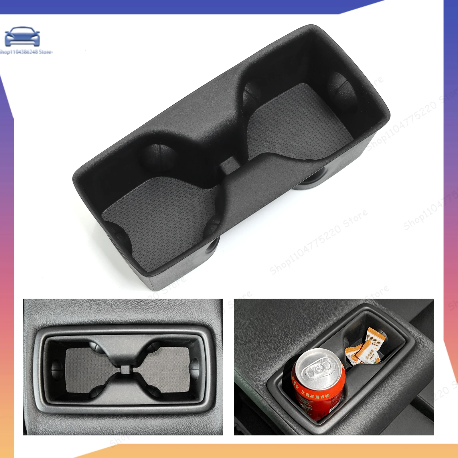 Cup Holder for Highlander Kluger 2021 - 2023 Rear Seat Storage Box Fixed Protective Accessories For Toyota RAV4 2019-2022
Cup Holder for Highlander Kluger 2021 - 2023 Rear Seat Storage Box Fixed Protective Accessories For Toyota RAV4 2019-2022