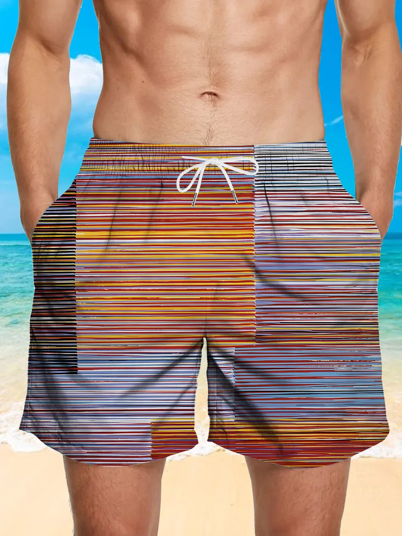 Men's Digital Printed Shorts Full Print Beach Pants Quick Dry Polyester Casual Trunks
Men's Digital Printed Shorts Full Print Beach Pants Quick Dry Polyester Casual Trunks