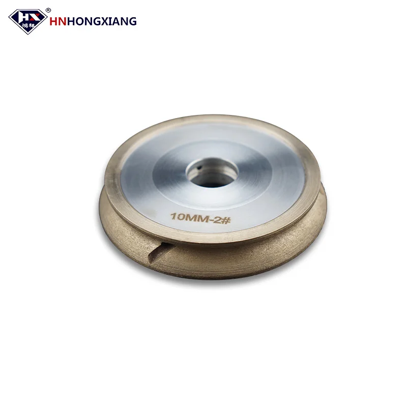 OG Edge Diamond Wheel 100x22mm Metal Bond Glass Grinding Wheel For CNC Glass Shape Edging Machine Glass Duckbill OG Profiling
OG Edge Diamond Wheel 100x22mm Metal Bond Glass Grinding Wheel For CNC Glass Shape Edging Machine Glass Duckbill OG Profiling