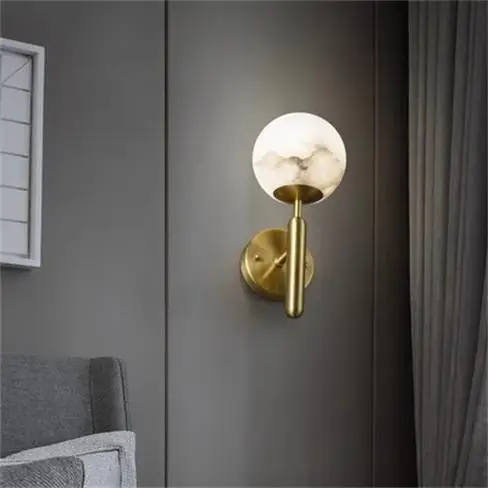 Marble Wall Lamp American Light Luxury Living Room Sofa Background Wall Creative Lighting Aisle Stairs Bedroom Bedside Lamp
Marble Wall Lamp American Light Luxury Living Room Sofa Background Wall Creative Lighting Aisle Stairs Bedroom Bedside Lamp
