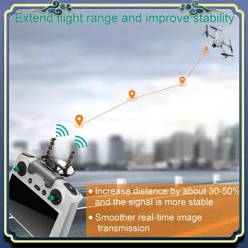 Усилитель сигнала антенны Yagi для дрона DJI Mini 3/Mini 3 Pro для пульта дистанционного управления DJI RC, расширитель сигнала, простая установка
Усилитель сигнала антенны Yagi для дрона DJI Mini 3/Mini 3 Pro для пульта дистанционного управления DJI RC, расширитель сигнала, простая установка