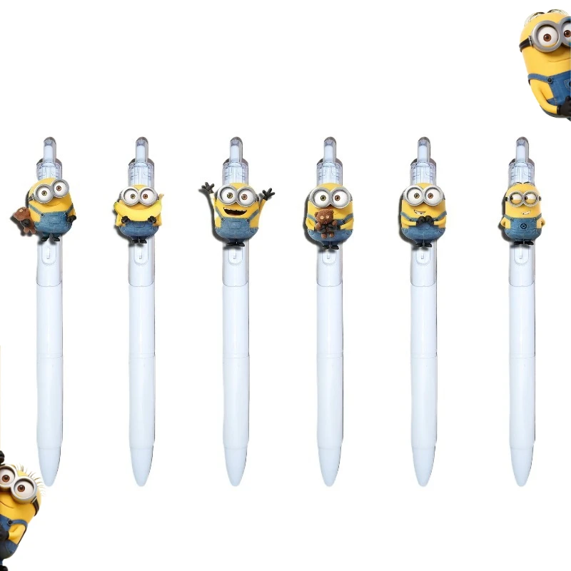 Minions cartoon cute acrylic patch gel pen neutral kawaii student stationery 0.5mm retractable pen anime merchandise wholesale
Minions cartoon cute acrylic patch gel pen neutral kawaii student stationery 0.5mm retractable pen anime merchandise wholesale