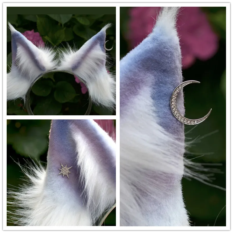 Original Fox Beast Ear Kc Headband Hairpin Accessories Lolita Accessories Cosplay Moon Star Earring Decoration
Original Fox Beast Ear Kc Headband Hairpin Accessories Lolita Accessories Cosplay Moon Star Earring Decoration