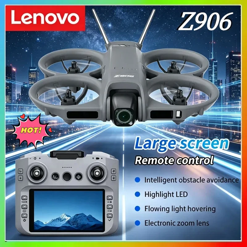 Lenovo Z906 GPS Drone 8K 4K HD Camera FPV Brushless Motor Laser Obstacle Avoidance Optical Flow Foldable Mini RC Quadcopter
Lenovo Z906 GPS Drone 8K 4K HD Camera FPV Brushless Motor Laser Obstacle Avoidance Optical Flow Foldable Mini RC Quadcopter