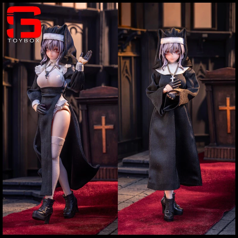In Stock HASUKI CS017 CS018 1/12 Nun Uniform Cosplay Costume Clothes Model Fit 6'' Female Soldier Action Figure Body Dolls
In Stock HASUKI CS017 CS018 1/12 Nun Uniform Cosplay Costume Clothes Model Fit 6'' Female Soldier Action Figure Body Dolls