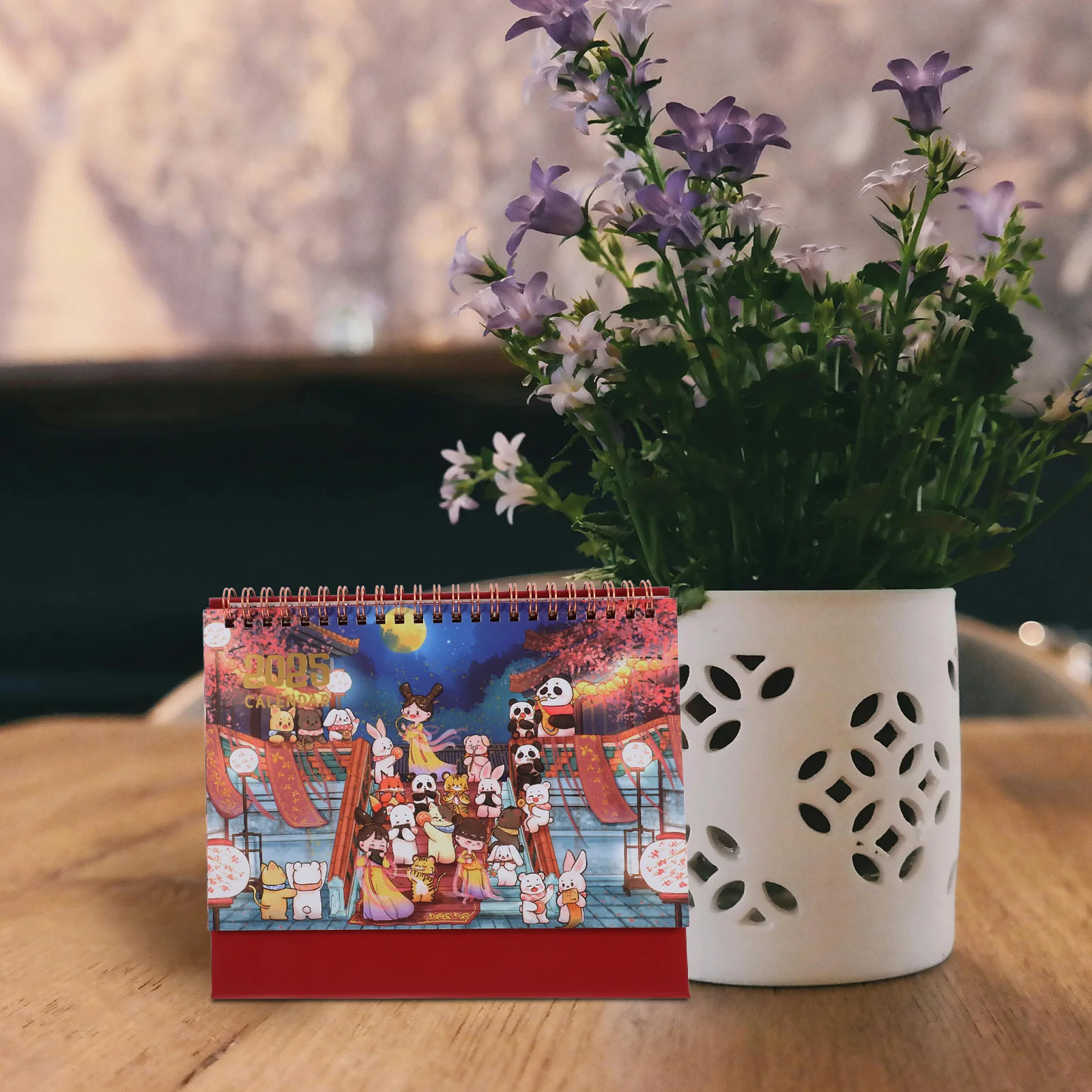 2025 Cartoon Desk Calendar Retro Style H Drawn Coil Monthly Planner Office Accessories Chinese New Year Calendars Thick Board
2025 Cartoon Desk Calendar Retro Style H Drawn Coil Monthly Planner Office Accessories Chinese New Year Calendars Thick Board