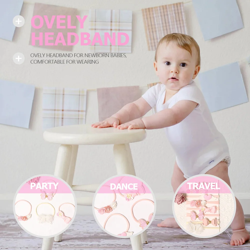 8pcs Baby Bow Headband Lovely Flower Hair Accessory For Newborn Infant Girls Festival Costume Wedding Birthday Christmas Gift
8pcs Baby Bow Headband Lovely Flower Hair Accessory For Newborn Infant Girls Festival Costume Wedding Birthday Christmas Gift