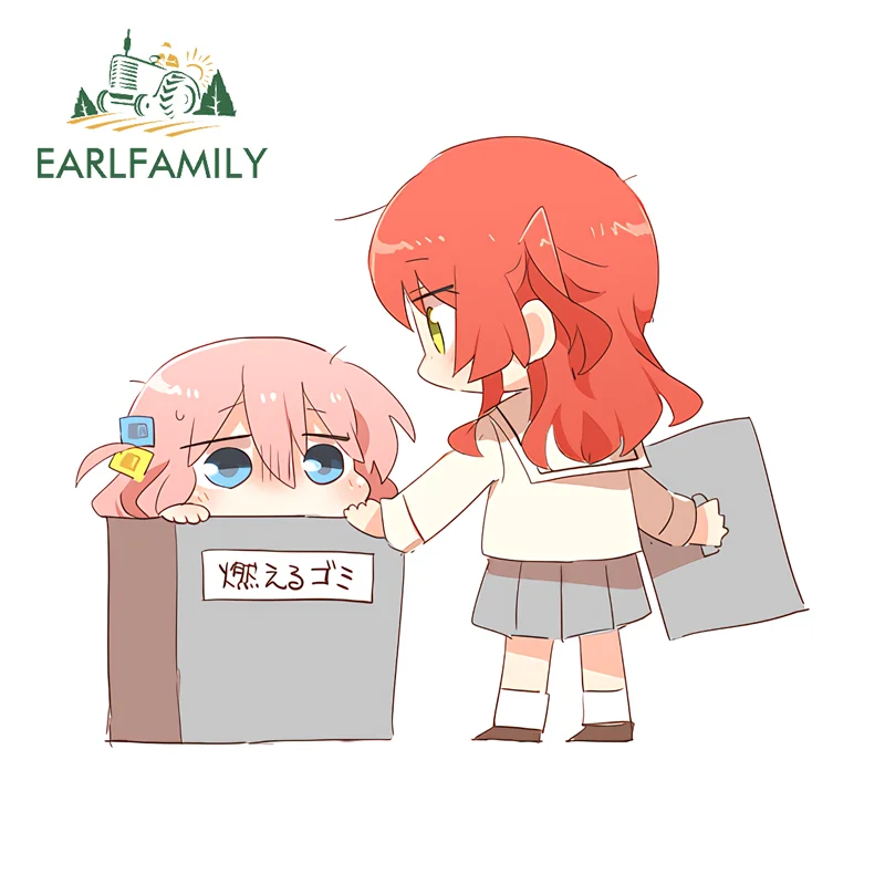 EARLFAMILY Gotoh Hitor Kita Ikuyo Chibi Car Stickers Cute Graffiti Design Laptop Decals Practical Waterproof Car Accessories
EARLFAMILY Gotoh Hitor Kita Ikuyo Chibi Car Stickers Cute Graffiti Design Laptop Decals Practical Waterproof Car Accessories