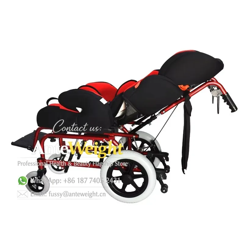 Foldable Adjustable Aluminum Alloy Posture Support Comfort Stroller Wheelchair for Disabled
Foldable Adjustable Aluminum Alloy Posture Support Comfort Stroller Wheelchair for Disabled