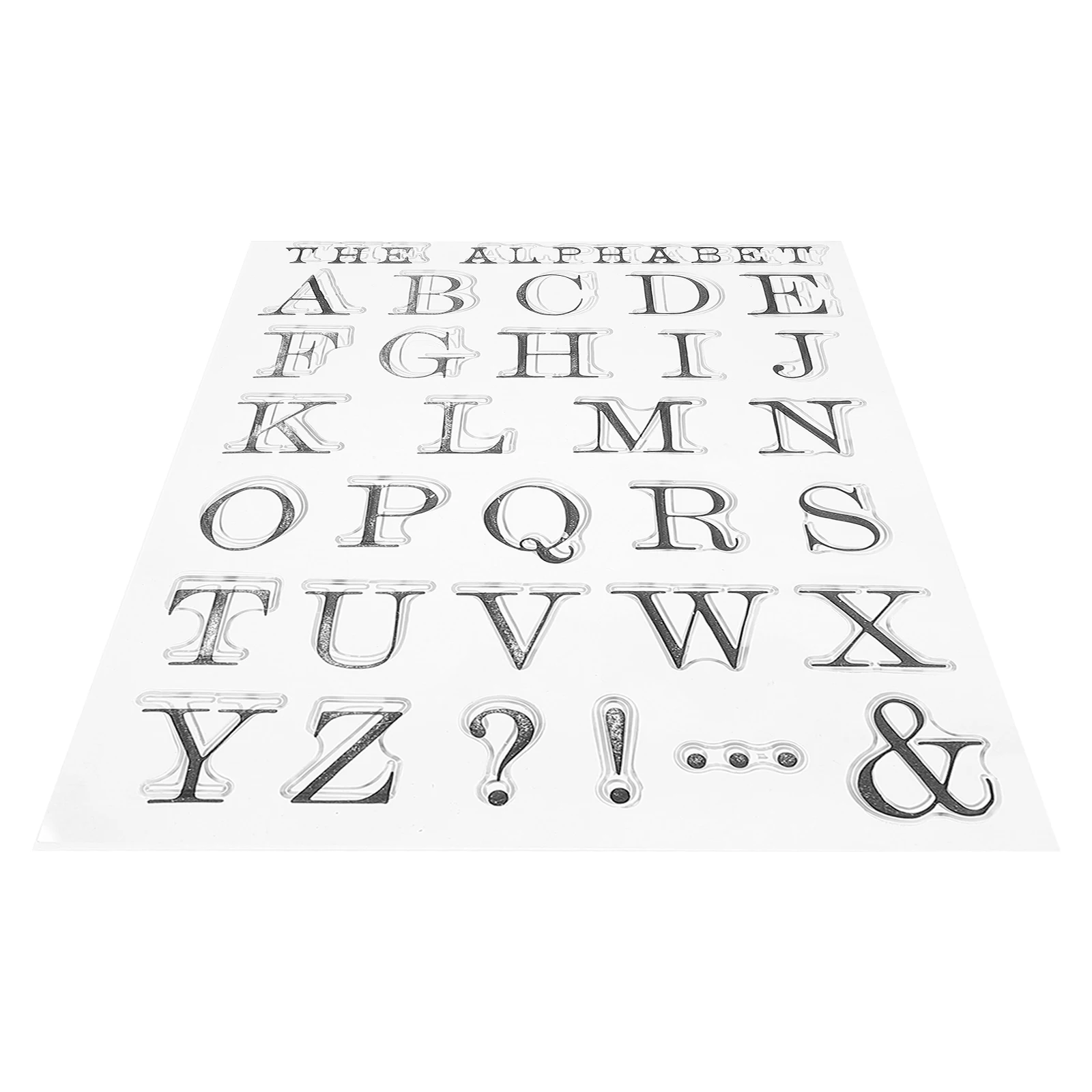 Transparent Silicone Stamps Clear Alphabet Lettering Craft Supplies DIY Decoration Projects Storage Containers
Transparent Silicone Stamps Clear Alphabet Lettering Craft Supplies DIY Decoration Projects Storage Containers
