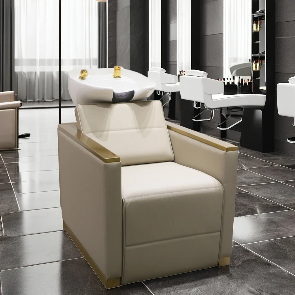 Hotsell Salon Furniture Gold Shampoo Hair Wash Chair with White Bowl for Cream Colour Hair Wash Chair
Hotsell Salon Furniture Gold Shampoo Hair Wash Chair with White Bowl for Cream Colour Hair Wash Chair