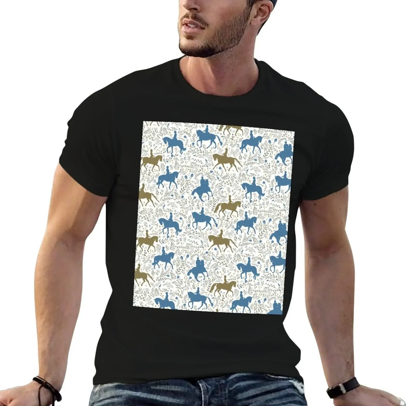 Dressage, Naturally: Blue T-Shirt aesthetic clothes heavyweights slim fit t shirts for men
Dressage, Naturally: Blue T-Shirt aesthetic clothes heavyweights slim fit t shirts for men