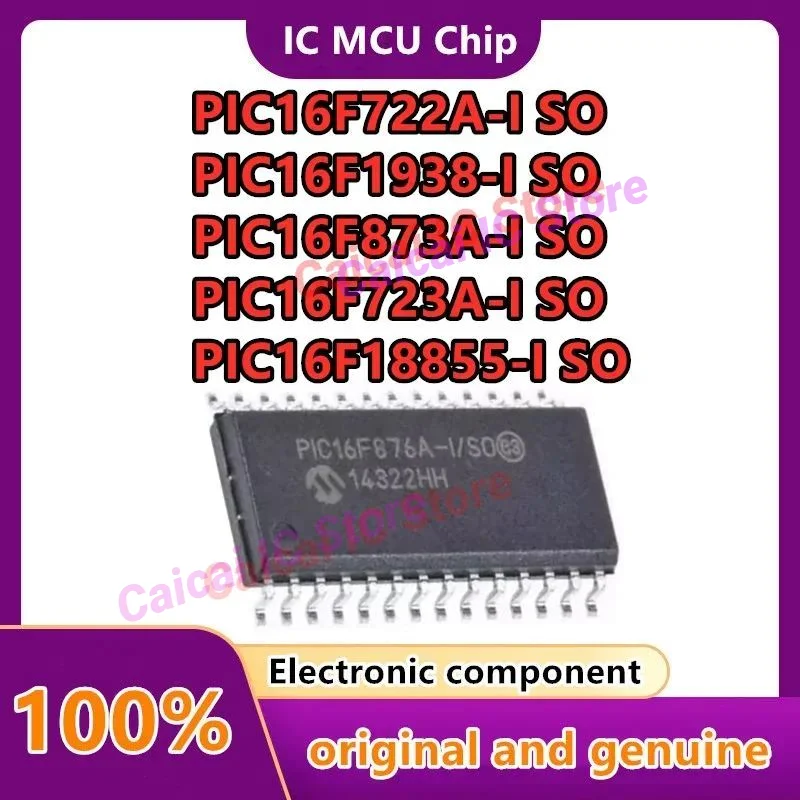 PIC16F722A-I/SO PIC16F1938 PIC16F876A PIC16F873A PIC16F723A PIC16F18855 New original genuine microcontroller IC chip SOIC-28
PIC16F722A-I/SO PIC16F1938 PIC16F876A PIC16F873A PIC16F723A PIC16F18855 New original genuine microcontroller IC chip SOIC-28