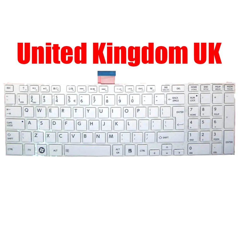 UK TR TW CA IT GR Laptop Keyboard For Toshiba For Satellite L850 L850D L855 L855D L870 L870D MP-11B56GB-5281W White
UK TR TW CA IT GR Laptop Keyboard For Toshiba For Satellite L850 L850D L855 L855D L870 L870D MP-11B56GB-5281W White
