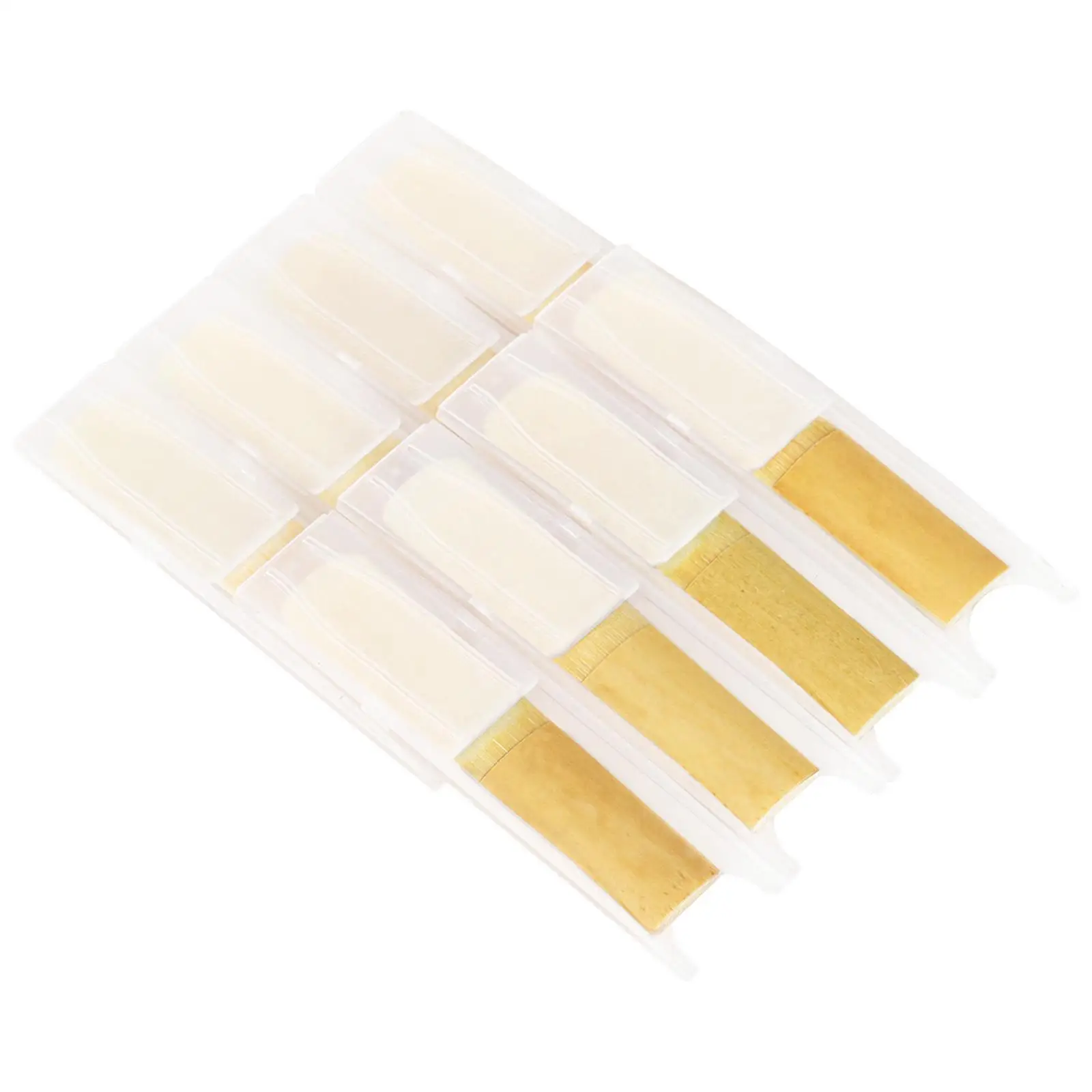8 Pieces Tenor Sax Reeds Lightweight with Protective Cover Compact Strength 2.5 for Player Professional Students Beginner
8 Pieces Tenor Sax Reeds Lightweight with Protective Cover Compact Strength 2.5 for Player Professional Students Beginner