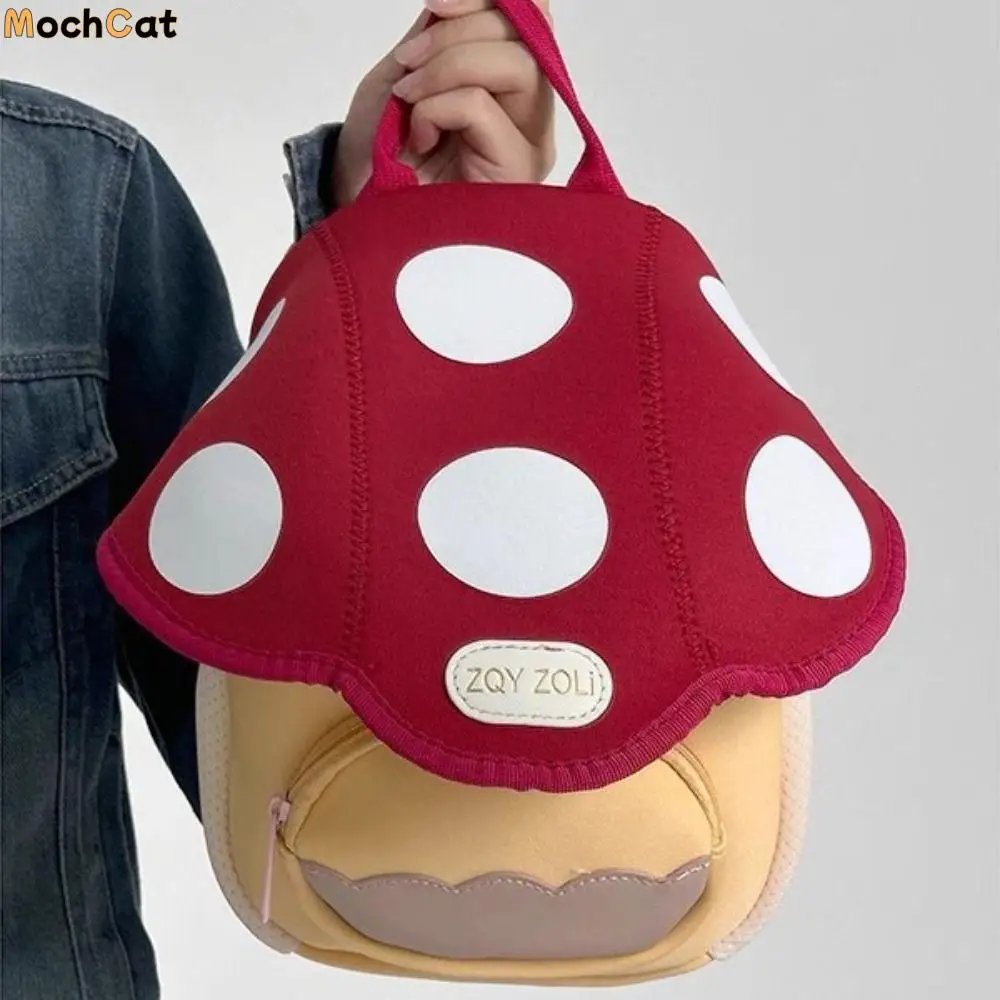 Double Shoulder Mushroom Backpack Schoolbag Korean Style Children School Bag Large Capacity Cartoon Student School Bag
Double Shoulder Mushroom Backpack Schoolbag Korean Style Children School Bag Large Capacity Cartoon Student School Bag