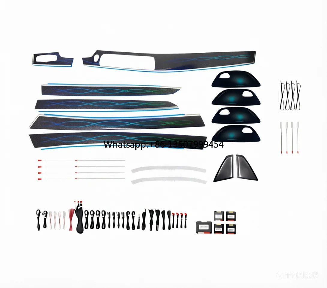 for Car-LED Ambient Lighting 5 Series F10 F11 F18 2011-2017 Starry Sky Ribbon Style 64-color Symphony Atmosphere Light Kit
for Car-LED Ambient Lighting 5 Series F10 F11 F18 2011-2017 Starry Sky Ribbon Style 64-color Symphony Atmosphere Light Kit