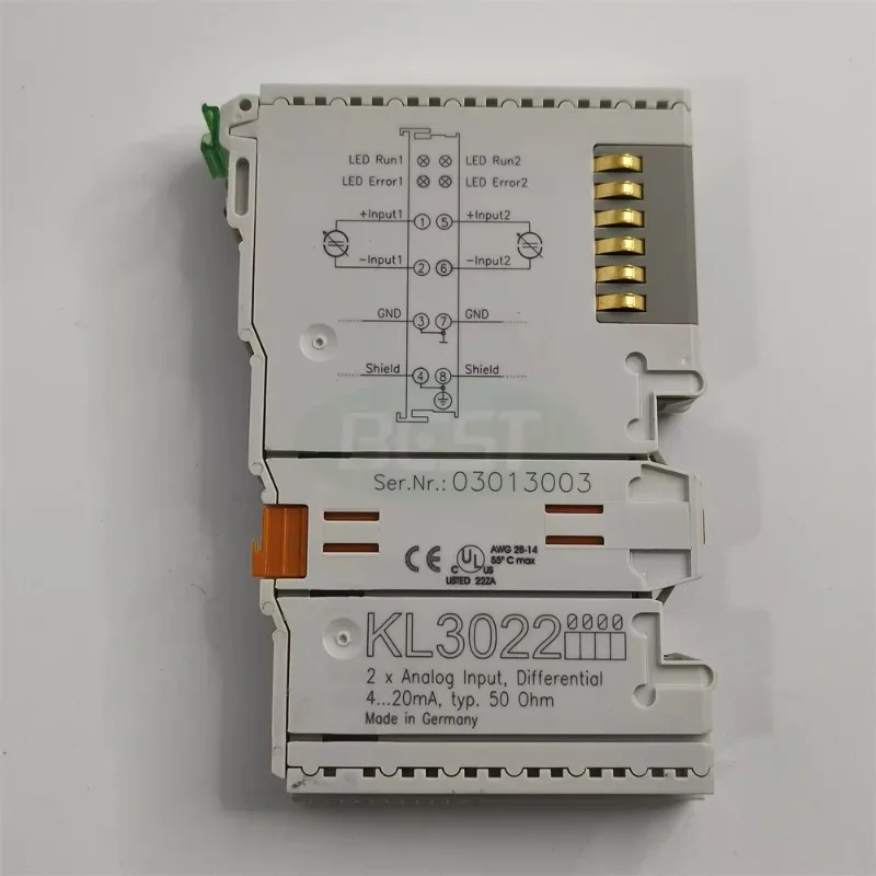 KL3022 Beckhoff PLC Controller Module New Original Warehouse Stock
KL3022 Beckhoff PLC Controller Module New Original Warehouse Stock