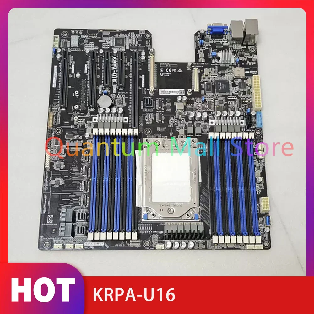 Dual Gigabit Ethernet AMD7002 Single Channel Server Motherboard KRPA-U16
Dual Gigabit Ethernet AMD7002 Single Channel Server Motherboard KRPA-U16
