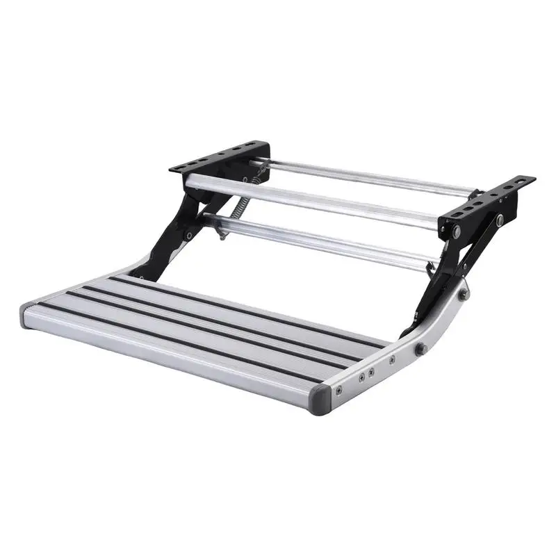 RV Single Folding Step Aluminum Single Manual Step for Motorhomes Silver Powder Coated Manual Steps for RVs Motorhomes Travel
RV Single Folding Step Aluminum Single Manual Step for Motorhomes Silver Powder Coated Manual Steps for RVs Motorhomes Travel