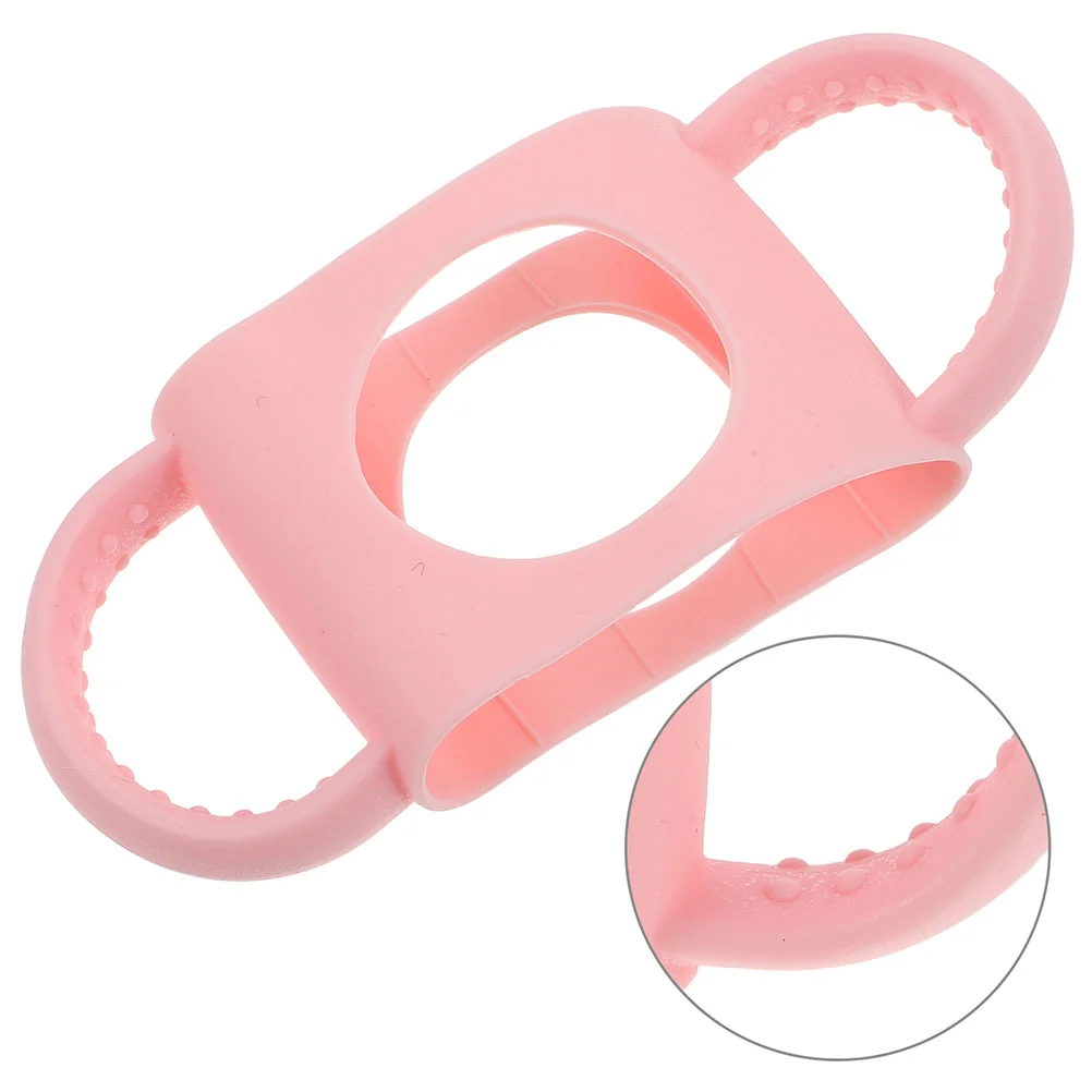 2 Pcs Protector Milk Handle Feeding Silicone Handles Grip Silica Gel Support Self-feeding Holder
2 Pcs Protector Milk Handle Feeding Silicone Handles Grip Silica Gel Support Self-feeding Holder
