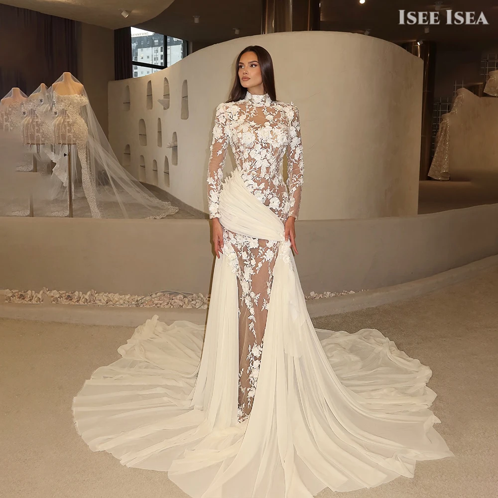 New Wedding Dresses Woman 2026 Mermaid Lace Long Sleeve vestidos de novias personalizable Bridal Gown for Bride Dress Customized
New Wedding Dresses Woman 2026 Mermaid Lace Long Sleeve vestidos de novias personalizable Bridal Gown for Bride Dress Customized