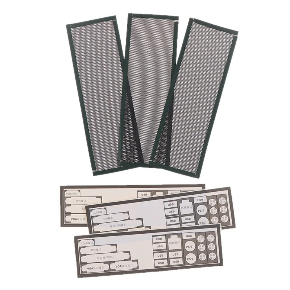 3Pcs Stable PVC Motherboard Baffle DIY Black I/O Back Plate Case Shield Computer Repair
3Pcs Stable PVC Motherboard Baffle DIY Black I/O Back Plate Case Shield Computer Repair