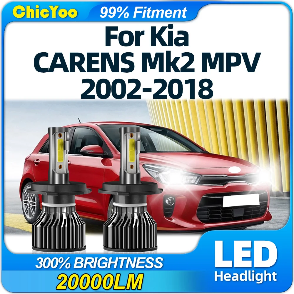 Canbus LED Headlights 20000LM Auto Headlamps Bulbs 6000K 12V For Kia CARENS Mk2 MPV 2002-2011 2012 2013 2014 2015 2016 2017 2018
Canbus LED Headlights 20000LM Auto Headlamps Bulbs 6000K 12V For Kia CARENS Mk2 MPV 2002-2011 2012 2013 2014 2015 2016 2017 2018