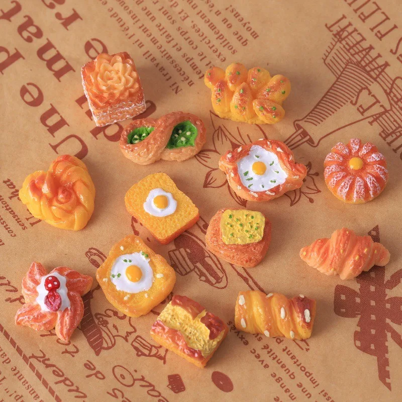 10pcs DIY food toy accessories simulation miniature small bread doll house resin ornaments
10pcs DIY food toy accessories simulation miniature small bread doll house resin ornaments