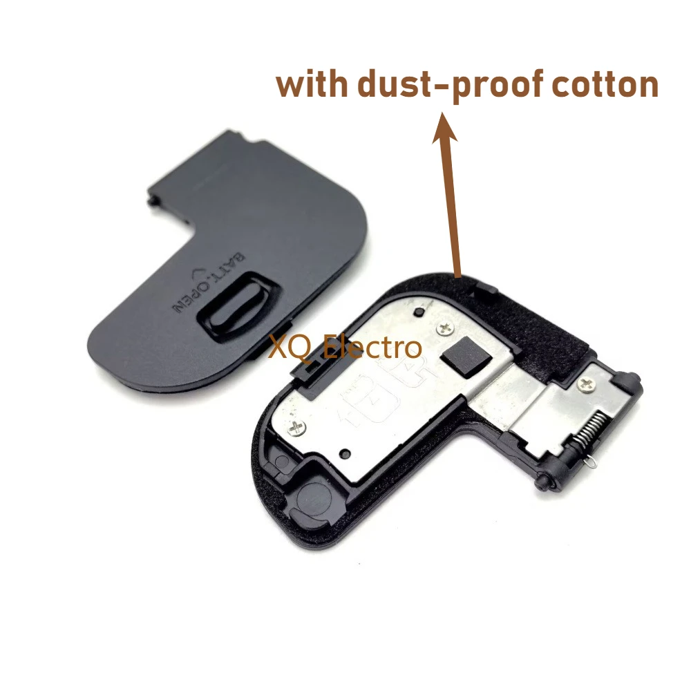 1 шт. новая запасная часть для камеры Canon EOS R7, крышка батарейного отсека, крышка с пыленепроницаемыми хлопковыми запасными частями
1 шт. новая запасная часть для камеры Canon EOS R7, крышка батарейного отсека, крышка с пыленепроницаемыми хлопковыми запасными частями