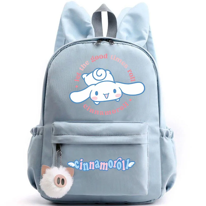 Cinnamoroll Backpack for Girl Boy Student Teenager Rucksack Women Casual School Bags Travel Rabbit Ears Mochila
Cinnamoroll Backpack for Girl Boy Student Teenager Rucksack Women Casual School Bags Travel Rabbit Ears Mochila