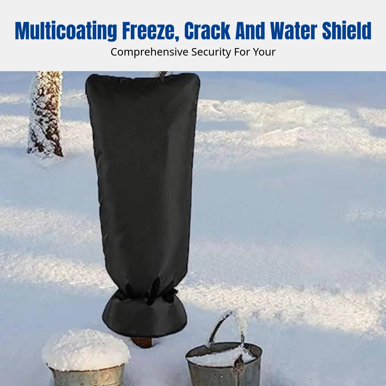 Зимняя накидка на кран, защита от замерзания для улицы, толстая плюшевая изоляция, водонепроницаемая, морозостойкая, многофункциональная.
Зимняя накидка на кран, защита от замерзания для улицы, толстая плюшевая изоляция, водонепроницаемая, морозостойкая, многофункциональная.